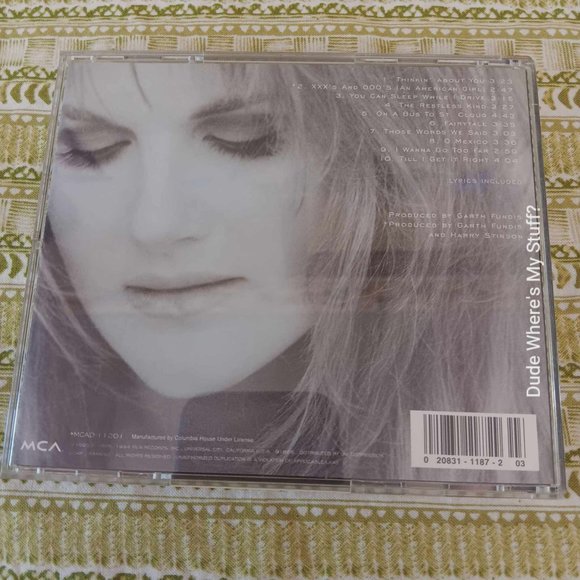 Trisha Yearwood - Thinkin' About You - 1994 CD - 10 Songs - Picture 3 of 3